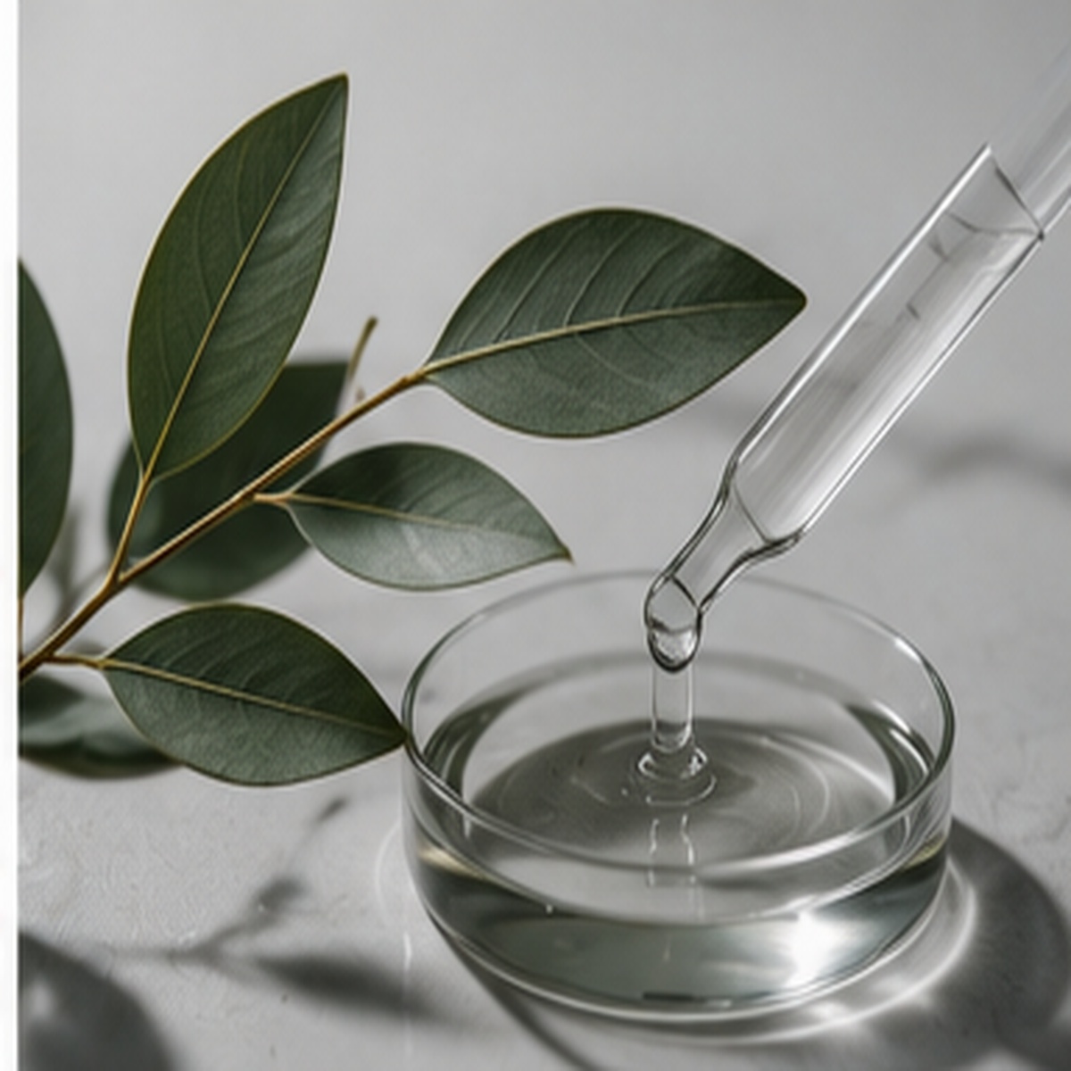 Botanical ingredients used in Epilab's natural cosmetic formulations